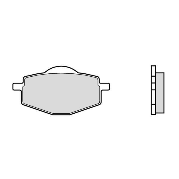 Plaquettes de frein moto Brembo Brembo 07039CC carbone céramique Plaquettes de frein moto Brembo Brembo 07039CC carbone céramique