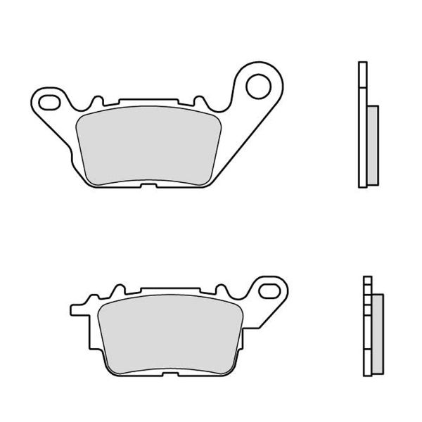 Plaquettes de frein moto Brembo Brembo 07113CC carbone céramique Plaquettes de frein moto Brembo Brembo 07113CC carbone céramique