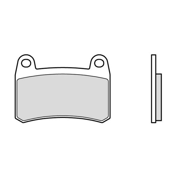 Plaquettes de frein moto Brembo Brembo 07GR83SA mtal fritt