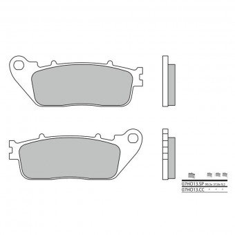 Plaquettes de frein moto Brembo Brembo 07HO13SP métal fritté Plaquettes de frein moto Brembo Brembo 07HO13SP métal fritté