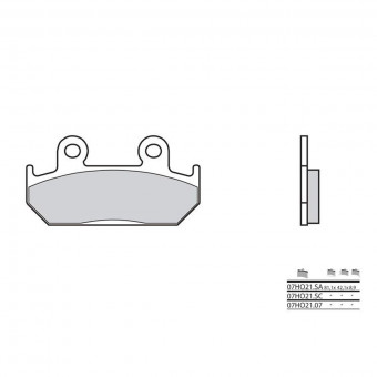 Plaquettes de frein moto Brembo Brembo 07HO2205 organique Plaquettes de frein moto Brembo Brembo 07HO2205 organique