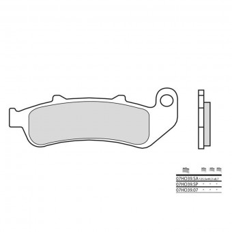 Plaquettes de frein moto Brembo Brembo 07HO3907 organique Plaquettes de frein moto Brembo Brembo 07HO3907 organique