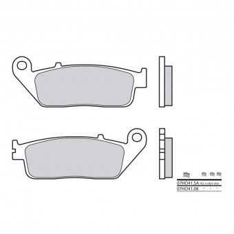 Plaquettes de frein moto Brembo Brembo 07HO41LA métal fritté Plaquettes de frein moto Brembo Brembo 07HO41LA métal fritté