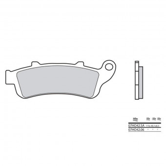 Plaquettes de frein moto Brembo Brembo 07HO4206 organique Plaquettes de frein moto Brembo Brembo 07HO4206 organique