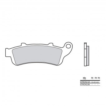 Plaquettes de frein moto Brembo Brembo 07HO42SA métal fritté Plaquettes de frein moto Brembo Brembo 07HO42SA métal fritté