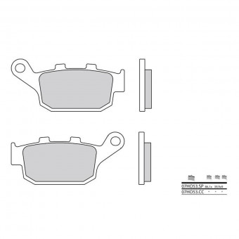 Plaquettes de frein moto Brembo Brembo 07HO53CC carbone céramique Plaquettes de frein moto Brembo Brembo 07HO53CC carbone céramique