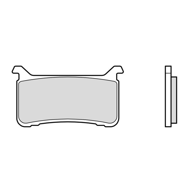 Plaquettes de frein moto Brembo Brembo 07HO63SA métal fritté Plaquettes de frein moto Brembo Brembo 07HO63SA métal fritté