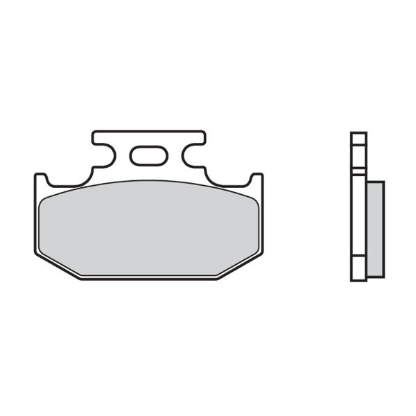 Plaquettes de frein moto Brembo Brembo 07KA12TT carbone céramique Plaquettes de frein moto Brembo Brembo 07KA12TT carbone céramique
