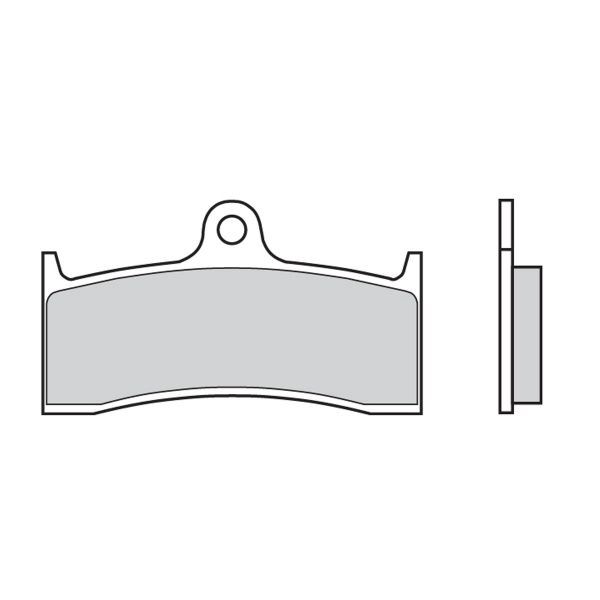 Plaquettes de frein moto Brembo Brembo 07KA2009 organique