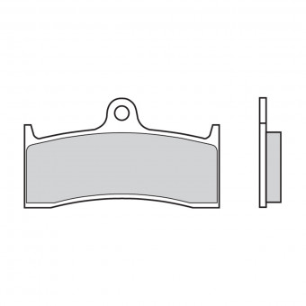 Plaquettes de frein moto Brembo Brembo 07KA20SA métal fritté Plaquettes de frein moto Brembo Brembo 07KA20SA métal fritté