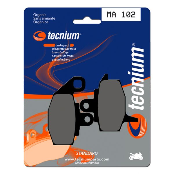 Plaquettes de frein moto Tecnium Tecnium MA102 organique