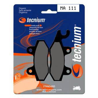Plaquettes de frein moto Tecnium Tecnium MA111 organique