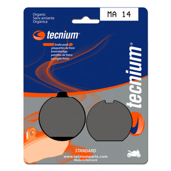 Plaquettes de frein moto Tecnium Tecnium MA14 organique