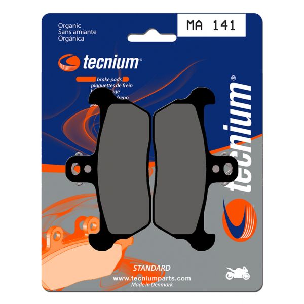 Plaquettes de frein moto Tecnium Tecnium MA141 organique