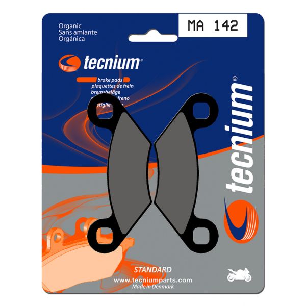 Plaquettes de frein moto Tecnium Tecnium MA142 organique