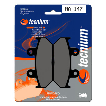 Plaquettes de frein moto Tecnium Tecnium MA147 organique Plaquettes de frein moto Tecnium Tecnium MA147 organique
