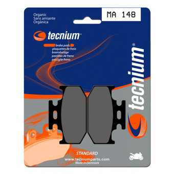 Plaquettes de frein moto Tecnium Tecnium MA148 organique Plaquettes de frein moto Tecnium Tecnium MA148 organique