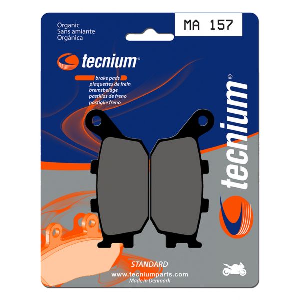 Plaquettes de frein moto Tecnium Tecnium MA157 organique