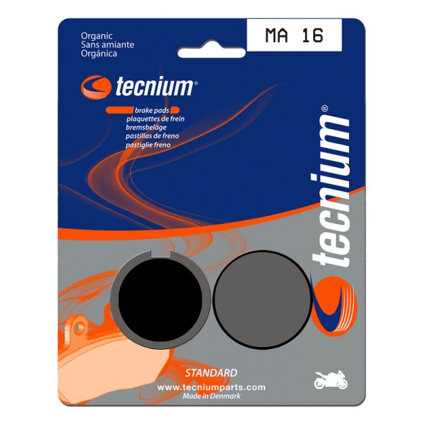 Plaquettes de frein moto Tecnium Tecnium MA16 organique