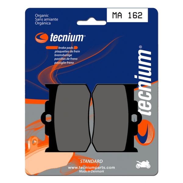 Plaquettes de frein moto Tecnium Tecnium MA162 organique