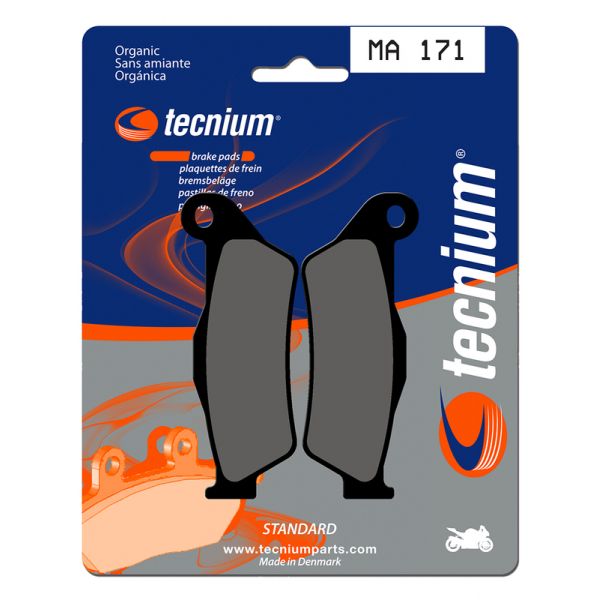 Plaquettes de frein moto Tecnium Tecnium MA171 organique