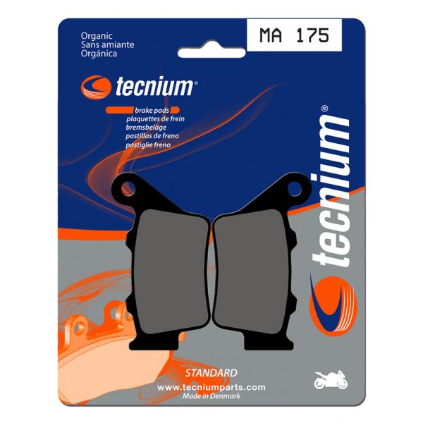 Plaquettes de frein moto Tecnium Tecnium MA175 organique