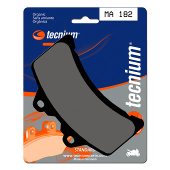 Plaquettes de frein moto Tecnium Tecnium MA182 organique