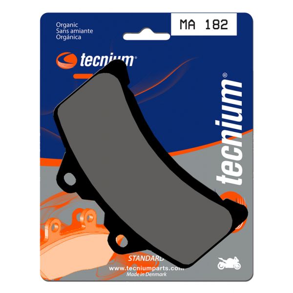 Plaquettes de frein moto Tecnium Tecnium MA182 organique