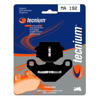 Plaquettes de frein moto Tecnium Tecnium MA192 organique