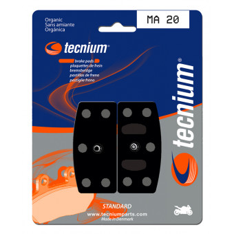 Plaquettes de frein moto Tecnium Tecnium MA20 organique