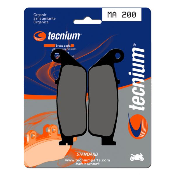 Plaquettes de frein moto Tecnium Tecnium MA200 organique