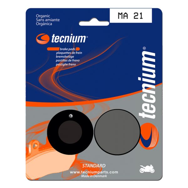 Plaquettes de frein moto Tecnium Tecnium MA21 organique