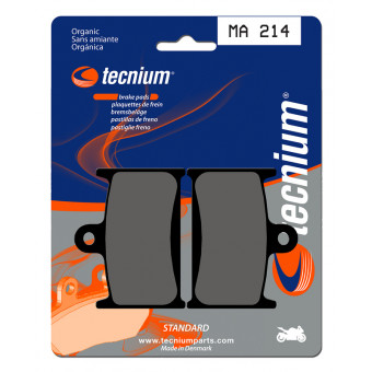 Plaquettes de frein moto Tecnium Tecnium MA214 organique