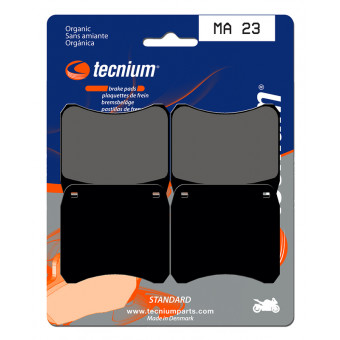 Plaquettes de frein moto Tecnium Tecnium MA23 organique