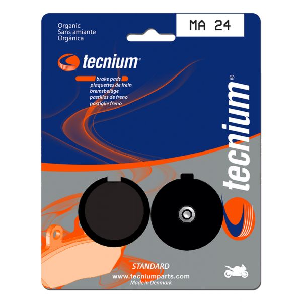 Plaquettes de frein moto Tecnium Tecnium MA24 organique