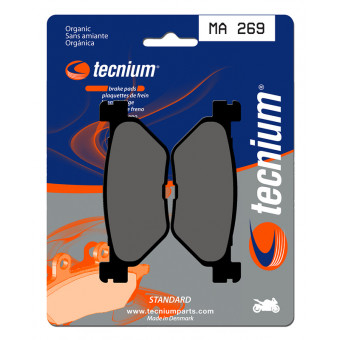 Plaquettes de frein moto Tecnium Tecnium MA269 organique