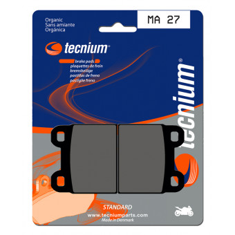 Plaquettes de frein moto Tecnium Tecnium MA27 organique