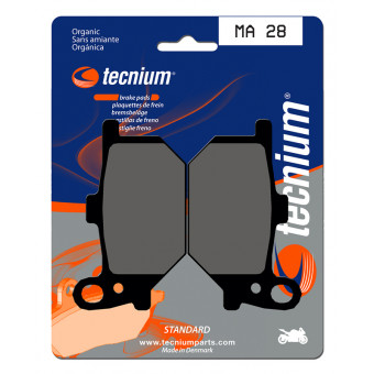 Plaquettes de frein moto Tecnium Tecnium MA28 organique