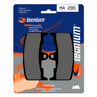 Plaquettes de frein moto Tecnium Tecnium MA295 organique