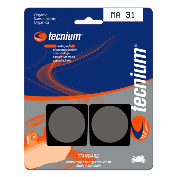 Plaquettes de frein moto Tecnium Tecnium MA31 organique