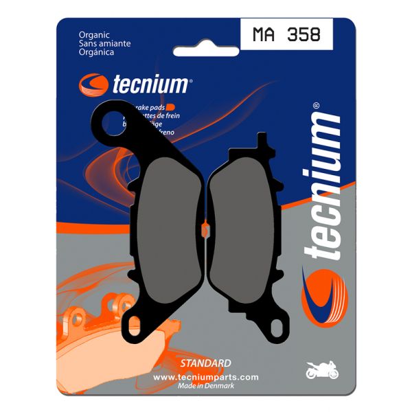 Plaquettes de frein moto Tecnium Tecnium MA358 organique