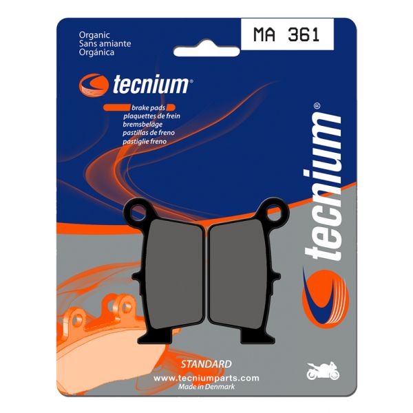 Plaquettes de frein moto Tecnium Tecnium MA361 organique