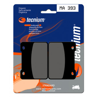 Plaquettes de frein moto Tecnium Tecnium MA393 organique