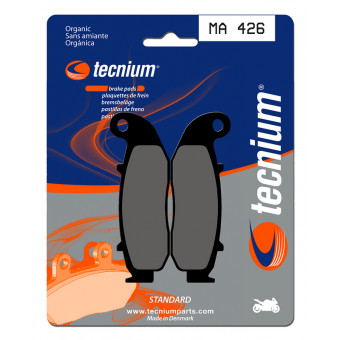 Plaquettes de frein moto Tecnium Tecnium MA426 organique