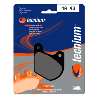 Plaquettes de frein moto Tecnium Tecnium MA43 organique
