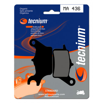 Plaquettes de frein moto Tecnium Tecnium MA436 organique Plaquettes de frein moto Tecnium Tecnium MA436 organique