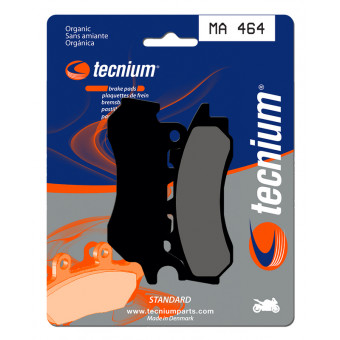 Plaquettes de frein moto Tecnium Tecnium MA464 organique Plaquettes de frein moto Tecnium Tecnium MA464 organique