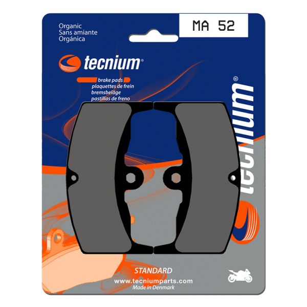 Plaquettes de frein moto Tecnium Tecnium MA52 organique