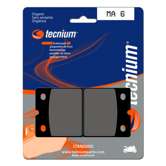 Plaquettes de frein moto Tecnium Tecnium MA6 organique
