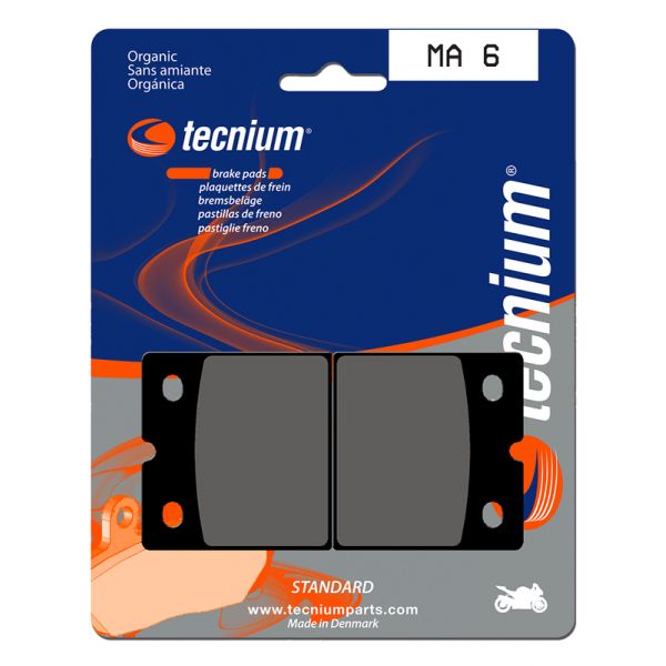 Plaquettes de frein moto Tecnium Tecnium MA6 organique